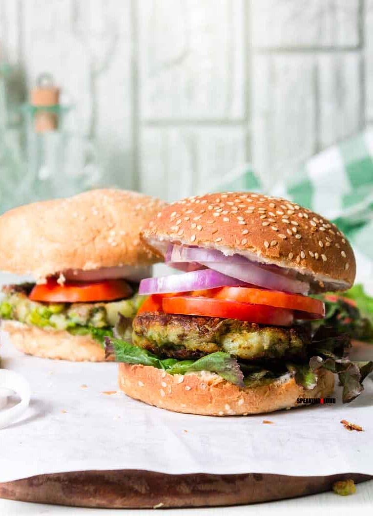 Aalu Patty Burger